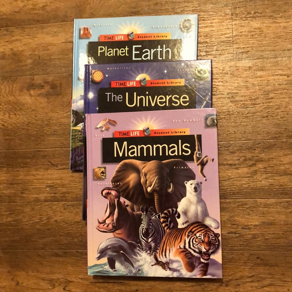 Bundle of 3 Time Life Children's Science Books